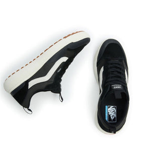 Vans MTE ultrarange herringbone black side profile and top image