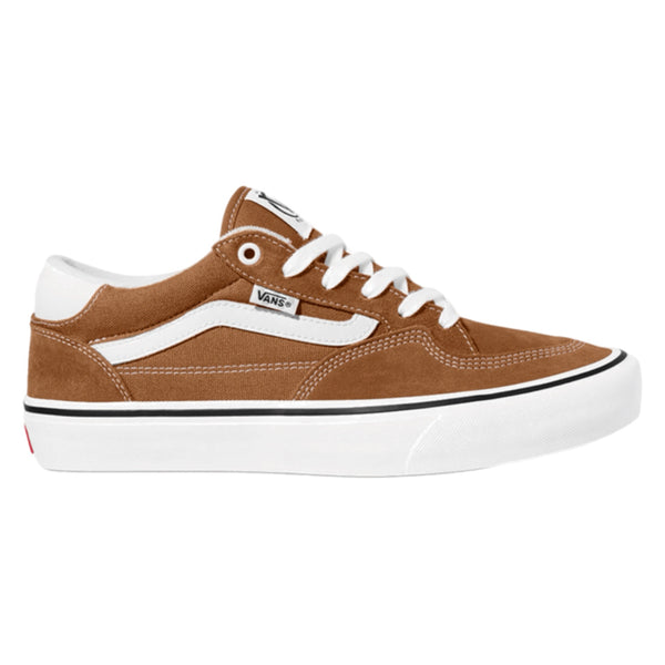 VANS FOOTWEAR ROWAN GLAZED GINGER WHITE         SIDE IMAGE