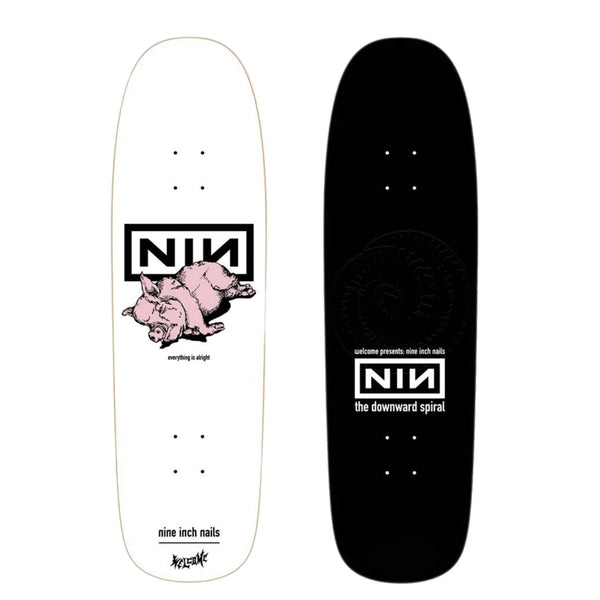 WELCOME X NINE EACH NAILS PIGS ON GOLEM 9.25" DECK