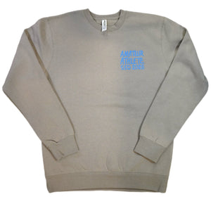 amateur egg grey crew neck 