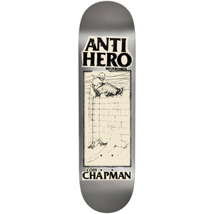 Anti Hero Cody Chapman Lance Mountain Art 8.32 skateboard deck bottom graphic