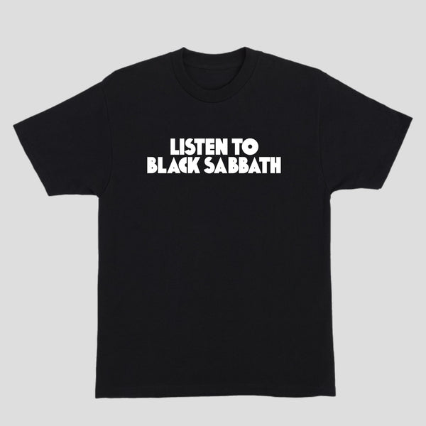 Oj Listen to Black Sabbath Tee slider image 