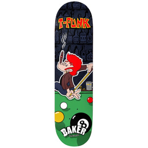 baker skateboards Tfunk pro model pleasure island graphic 
