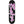 Black and purple Reynolds Pian skateboard deck bottom graphic 