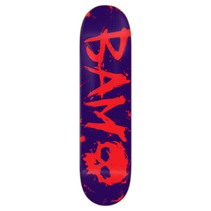 purple zero x bam blood skull deck