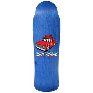 Birdhouse Hawk Hut shaped skateboard deck graphic image