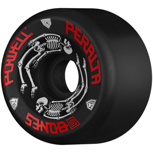 black Powell Peralta G Bones 64mm wheels