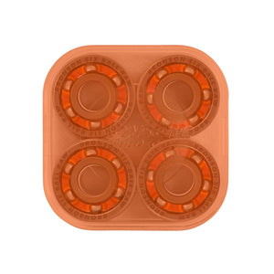 Bronson RAW Six Ball bearings shieldless skateboard bearings package