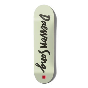 Chocolate Daewon Song Chunk 8.375" skateboard deck with Chunk graphic