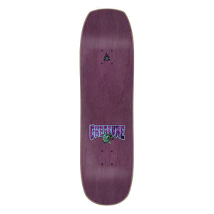 Creature Cosmo Rider LG 8.75 skateboard deck purple top graphic