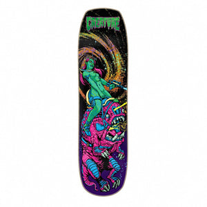 Creature Cosmo Rider SM 8.5 skateboard deck bottom graphic by Stephen Somers