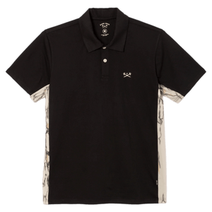 Front view of Dark Seas Short Sleeve UV Polo