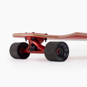 Close-up of deck construction and grip finish