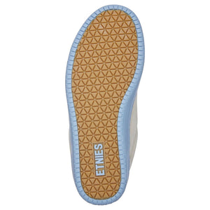 ETNIES SAL 23 WHITE LT BLUE SOLE BOTTOM IMAGE