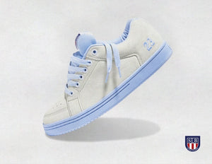 ETNIES SAL 23 WHITE LT BLUE lifestyle photo