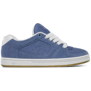 es footwear accel blue white side image 