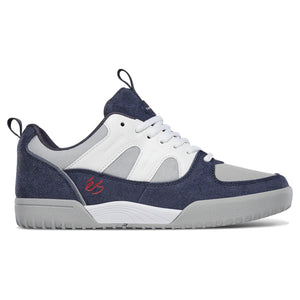 éS Silo SC Eco navy grey and white skate shoe side view
