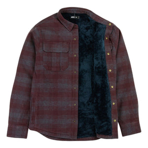Jetty Flannel sherpa lined soft warm made from recycled materials