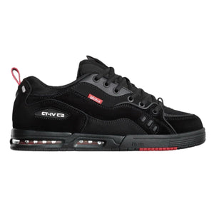Black sneaker Globe CT-4 skate shoe side profile