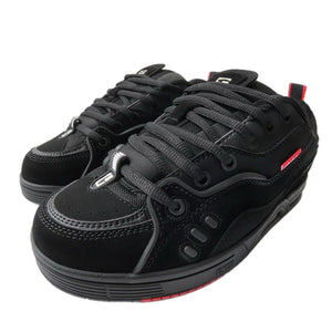 Black sneakers Globe CT-4 Nitrocel airbag sole close-up
