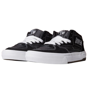 black skate half cab waffecup shoes pair image