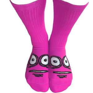 pink heroin big egg socks