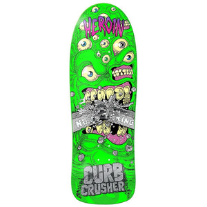 green heroin skateboard curb crusher