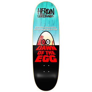 heroin skateboards dawn of the egg skateboard deck