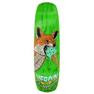 heroin Hayete fox shovel nose 8.88 skateboard deck