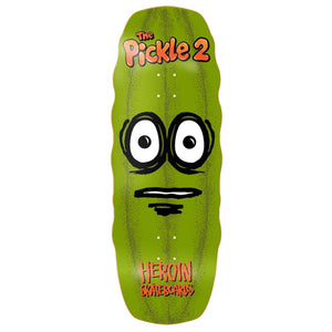 green heroin pickle 2 skateboard deck bottom image 