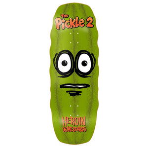 green heroin pickle 2 skateboard deck bottom image 