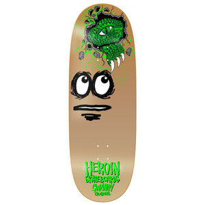 heroin skateboard 11 inch swampy deck graphic 