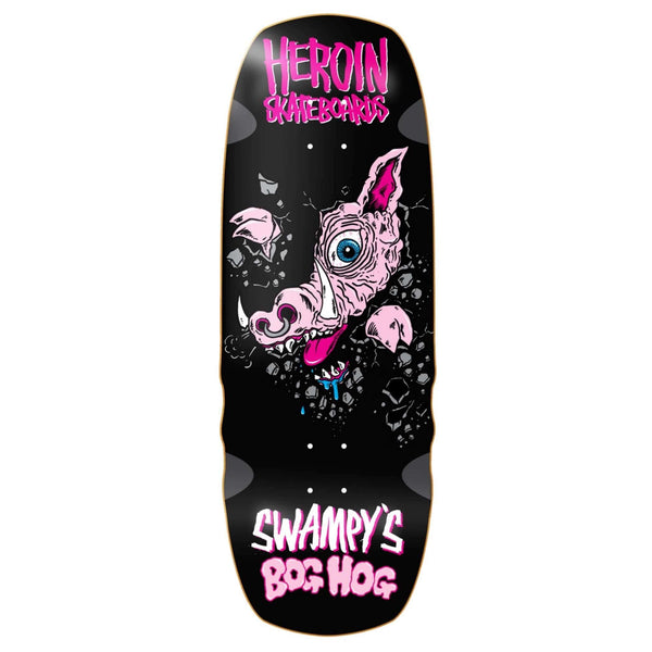 Heroin Skateboards Swampys bog hog deck