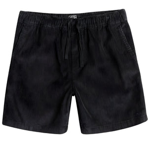 Dark Seas Black cord shorts