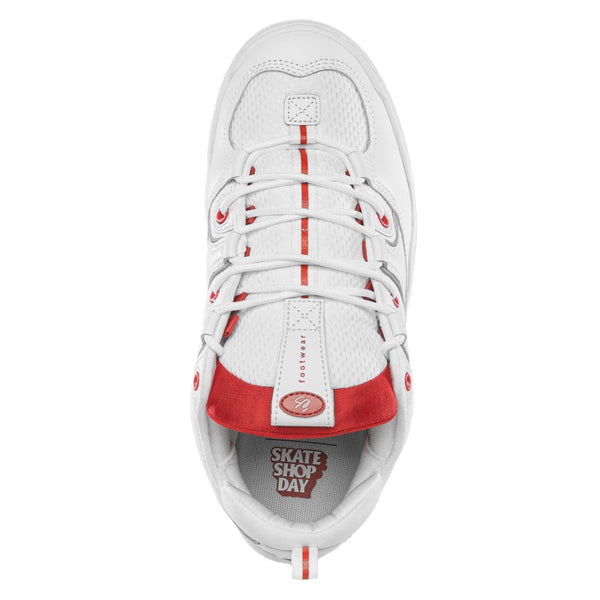 Es Two Nine 8 White Red skate shop day exclusive Shoes