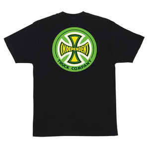 black heavy weight tee from independent truck co iron cross