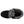 Top view of IPath Cats Hi Black Shearling shoe with grey fleece-lined collar and black toe