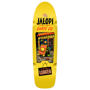 yellow jalopy shop lurker skate shop day limited deck new shape