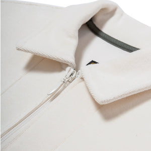 dark seas jethro polo zip closeup