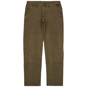 olive pants jetty medford workwear double knee denim front image