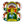 Jeff Kendall Slimeballs skateboard wheels with colorful design on a white background