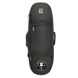 kyoto black skate bag with amateur athlete logo