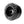 a Black 70mm 78a OJ all terrain skateboard tire
