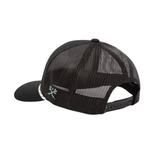 Nav Low Snapback -hat black back view