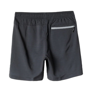back image no sweat dark sea black stripe shorts 