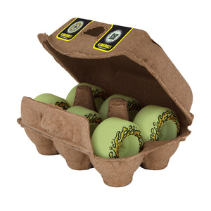 Slime Balls Mini chubbies glow in the dark wheels 45mm 99a skateboard wheels carton of 6