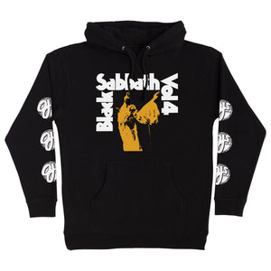OJ Wheels x Black Sabbath Vol. 4 heavyweight hoodie front artwor