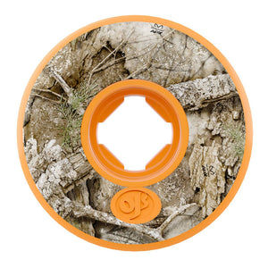 Orange OJ Wheels x Realtree® APX Keyframe 2 56mm 92A Outside image