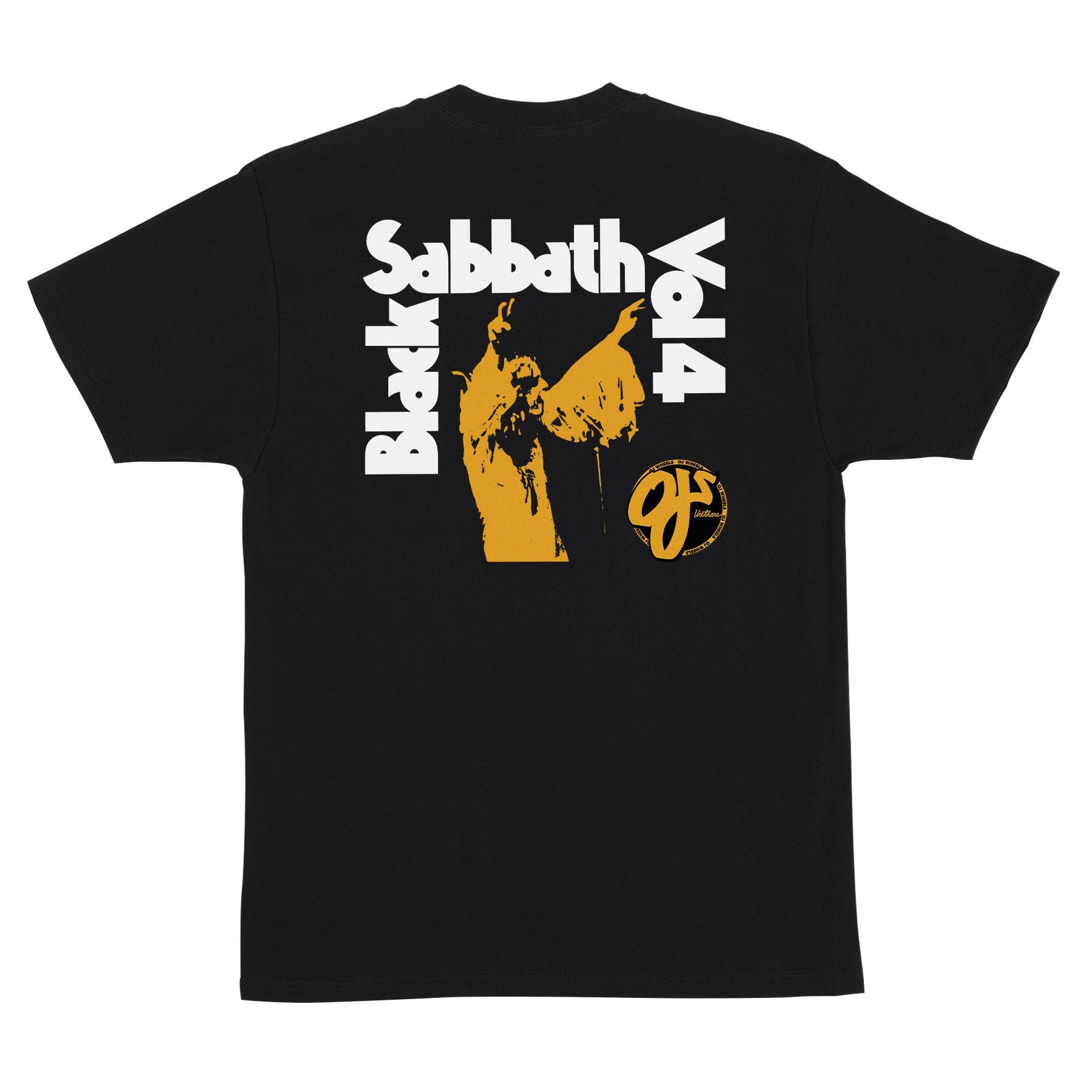 OJ LISTEN TO BLACK SABBATH TEE BLACK – Amateur Athlete Skate Shop