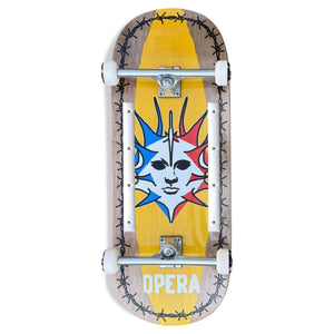 Opera Fatties Torn Spike EX7 12-inch complete skateboard
